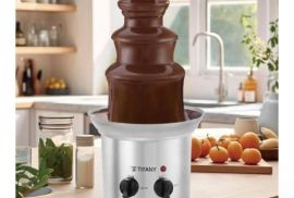 ✅️ Tiffany TF-1610. 4 დონიანი შოკოლადის შადრევანი 