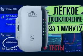 ???? Wi-Fi რეპიტერი / გამაძლიერებელი (300 Mbps)  გ