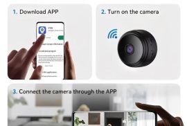 ???? მინი WiFi კამერა – უსაფრთხოება ყოველთვის შენთ