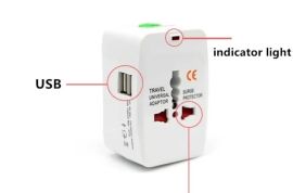 ყველა ერთში 2 USB ტიპის C პორტი დამტენი უნივერსალუ