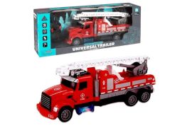 სათამაშოები საბავშვო ტრაილერი სახანძრო მანქანა