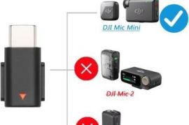 Original OEM USB-C Adapter for DJI Mic Mini Receiv