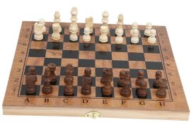 ხის ჭადრაკი, შაში,ნარდი 60/60სმ