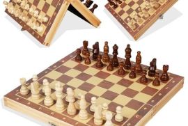 ხის ჭადრაკი, შაში, ნარდი.ზომა:30/30სმ. 