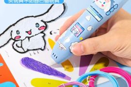 Sanrio 3D ბეჭდვის კალამი ბავშვებისთვის, სტერეოსკოპ