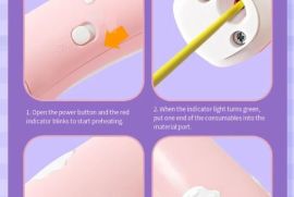 Sanrio 3D ბეჭდვის კალამი ბავშვებისთვის, სტერეოსკოპ