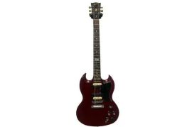 Used Gibson SGJ Cherry Solid Body El Guitar ელ.გიტ