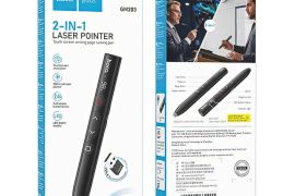 უსადენო პრეზენტერი hoco GM203 ლაზერით და სტილუსით