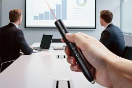 უსადენო პრეზენტერი hoco GM203 ლაზერით და სტილუსით