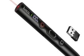 უსადენო პრეზენტერი hoco GM203 ლაზერით და სტილუსით