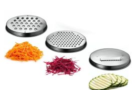 ✅️ უჟანგავი ფოლადის სასალათე ჯამები ბოსტნეულის და 