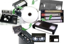 ვიდეო აუდიო კასეტების გადაწერა