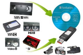 ვიდეო აუდიო კასეტების გადაწერა