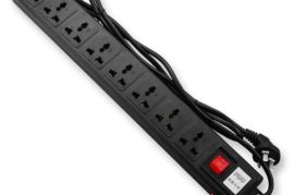 დენის დამაგრძელებელი ალუმინის 8 როზეტით, დენი: 10A