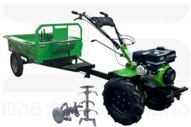 მოტობლოკი EL MATADOR ბენზინზე 9 ცხ.ძ. + მისაბმელი