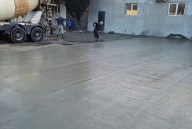 ბეტონის სამრეწველო იატაკი