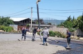 ბეტონის სამრეწველო იატაკი