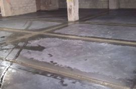 ბეტონის სამრეწველო იატაკი