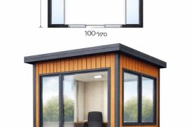 ჯიხურების დრაივების და კოტეჯების წარმოება მონტაჟი