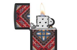 218-113456 - 218 Black Matte - Georgian Pattern De