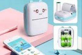 ✅️თერმული მინი პრინტერი. არ საჭიროებს კარტრიჯს.USB