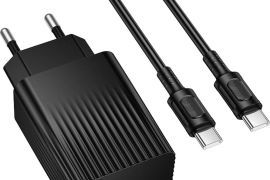 სწრაფი დამტენი BOROFONE BAS75A Source 30W Type-C კ