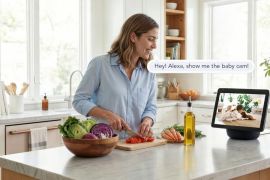 GNCC 2K 3MP შიდა კამერა სახლის უსაფრთხოებისთვის კა