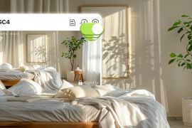 GNCC 2K 3MP შიდა კამერა სახლის უსაფრთხოებისთვის კა