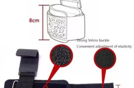 2 ცალი სიმძიმის აწევის კაუჭები, მაჯის ძალის ვარჯიშ