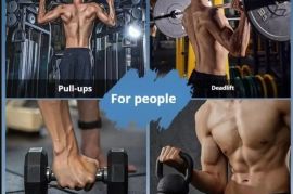 2 ცალი სიმძიმის აწევის კაუჭები, მაჯის ძალის ვარჯიშ