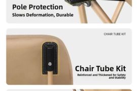 მსუბუქი პორტატული გარე სკამი, რეგულირებადი დასაკეც