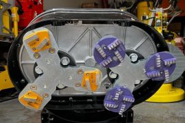 ბეტონის მოსახეხი აპარატი