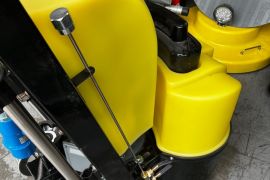 ბეტონის მოსახეხი აპარატი