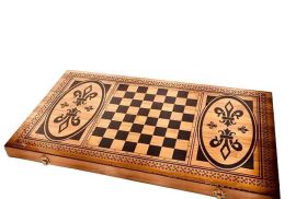 ✅ სამაგიდო თამაში ნარდი. ზომა: 60/60სმ. მასალა:ხე/