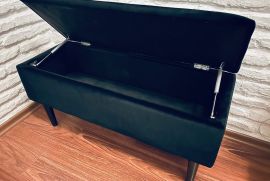 ხავერდის ბენჩი, პუფი, სათავსო