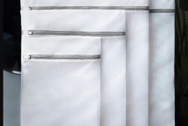 წვრილი ბადისებრი სამრეცხაო ჩანთა 5ც. ტანსაცმლის მო