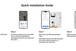 2K JAIOTLINK ბავშვის მონიტორი ტელეფონის აპლიკაციით