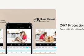 2K JAIOTLINK ბავშვის მონიტორი ტელეფონის აპლიკაციით