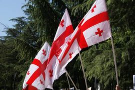 დროშა და დროშის სადგამი