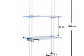 ✅️ ვერტიკალური, 3 იარუსიანი სარეცხის საშრობი. ✅️ ფ