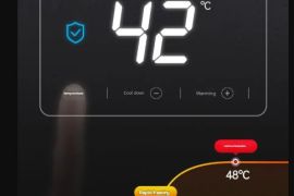 ფეხის აბაზანის ვედრო მასაჟორი, დასაბანად, გათბობით