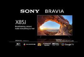 Sony Bravia X85J Google TV, Dolby Vision