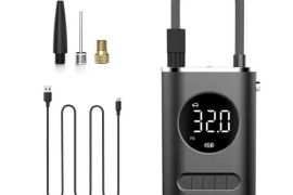 ✅ ჰაერის კომპრესორი, Power Bank. პორტატული, USB და