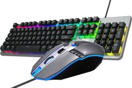 გეიმინგ კლავიატურა და მაუსი AOC KM410 ღილაკების მე