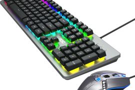 გეიმინგ კლავიატურა და მაუსი AOC KM410 ღილაკების მე