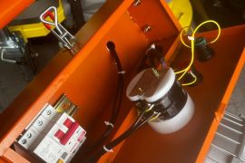 პარკეტის მოსახეხი აპარატი