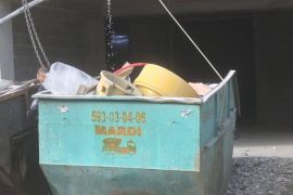 სამშენებლო ნარჩენების კონტეინერები