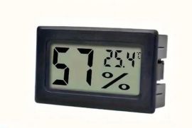 ✅ ჰიდრომეტრი/თერმომეტრი- ჰაერის ტემპერატურის და ტე