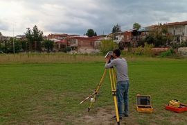 აზომვითი ნახაზები და ტოპოგრაფია საჩხერეში