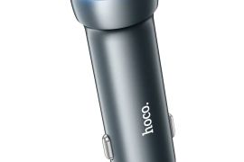 მანქანის დამტენი hoco Z54A Prosperous 48W მეტალის 